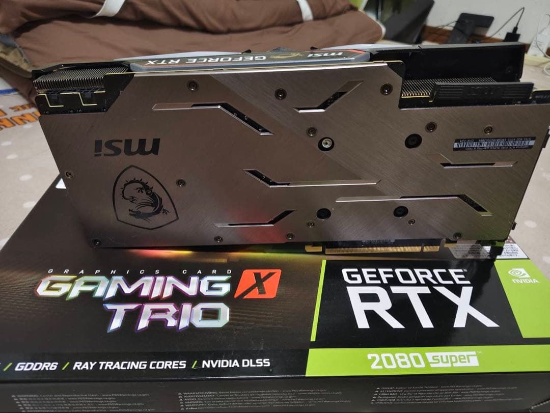 グラフィックボード・グラボ・ビデオカード msi rtx 2080 super gaming x trio