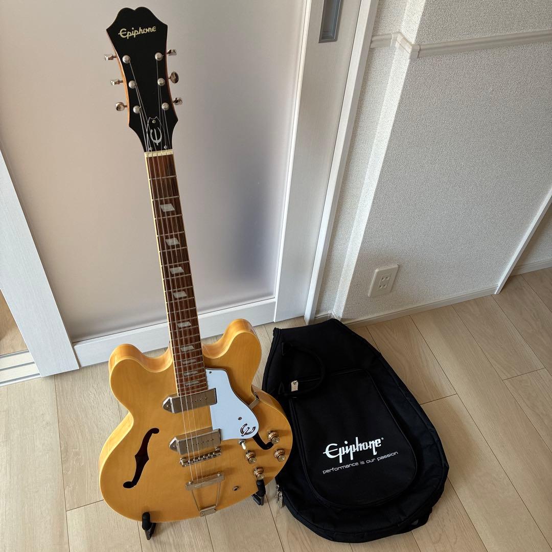 Epiphon Casino NA エピフォン カジノ ナチュラル Epiphone / Casino Natural エピフォン カジノ | フルアコ | イシバシ楽器