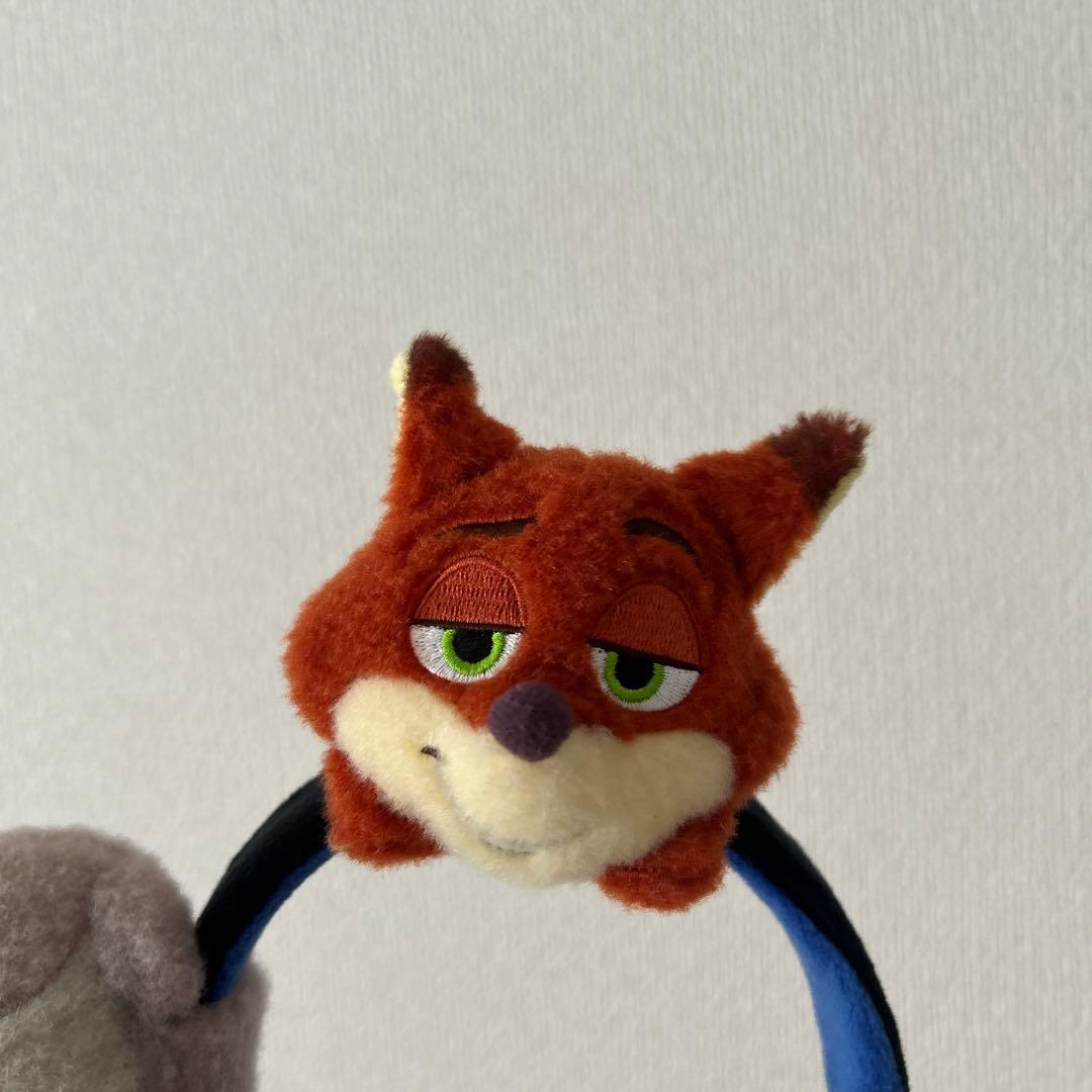 ズートピア ニック カチューシャ カスタムパーツ 香港ディズニー 日本