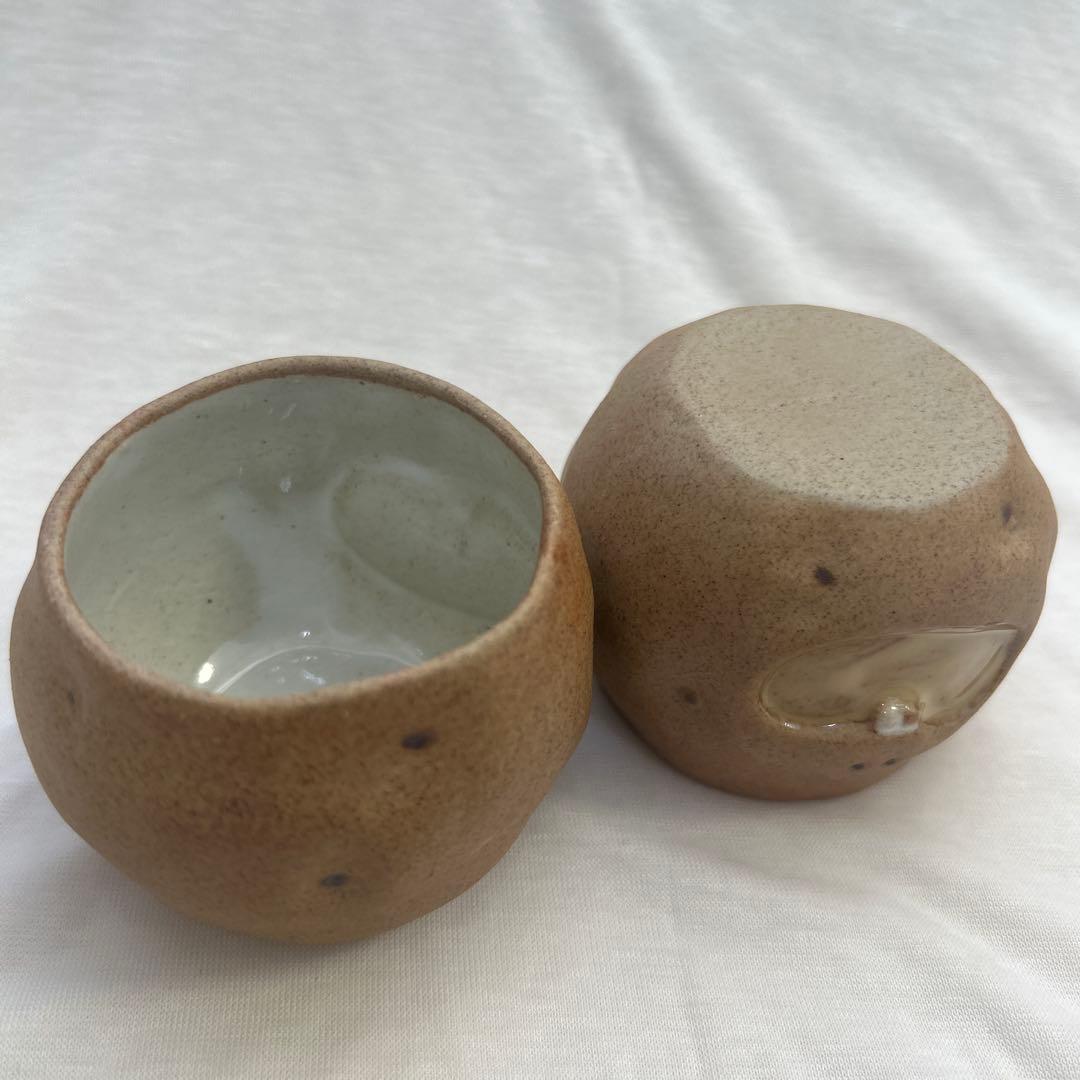 ポテトくん 急須 湯呑 3点セット 加藤工芸 レトロ - メルカリ