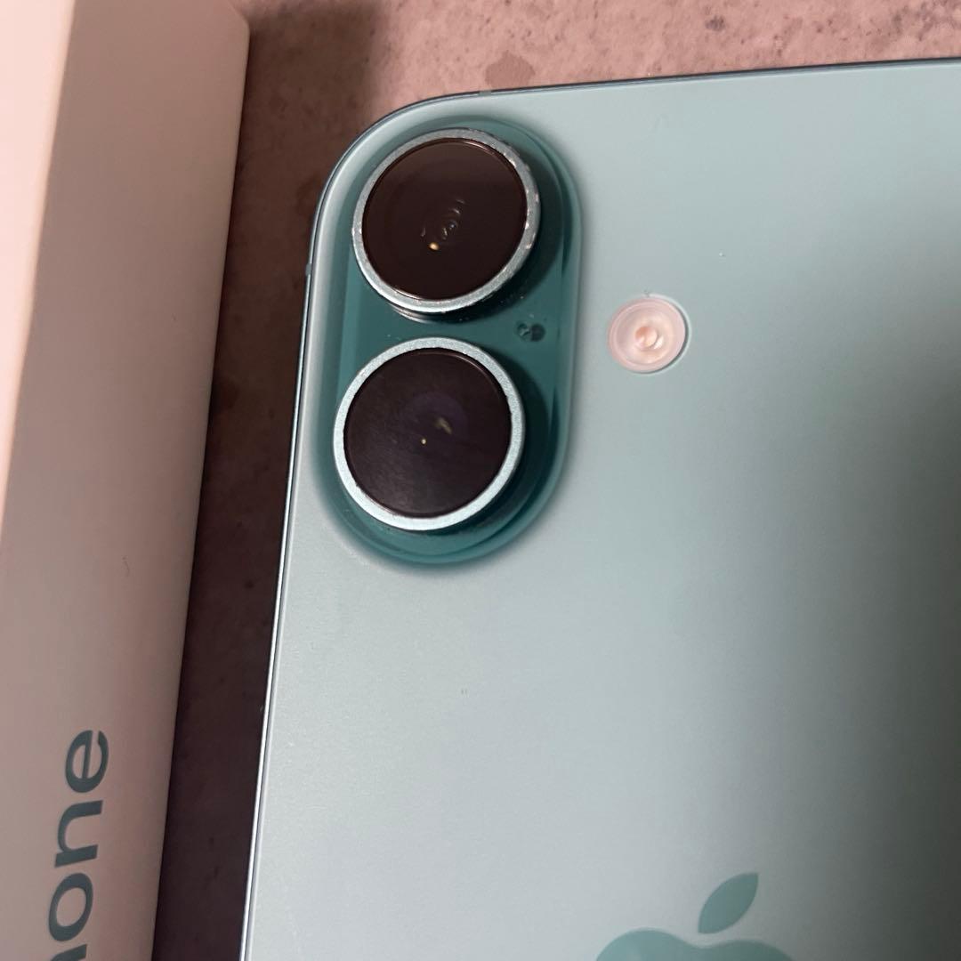 Apple iPhone16 本体 箱付き 128GB ティール