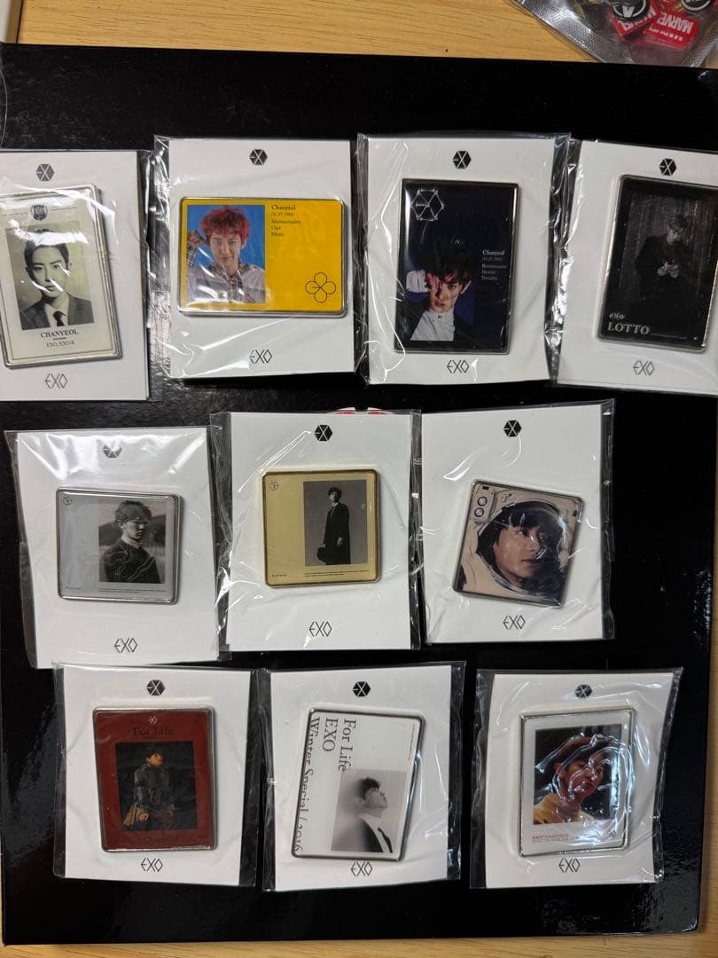EXO チャニョル ピンバッジ 10個セット - メルカリ