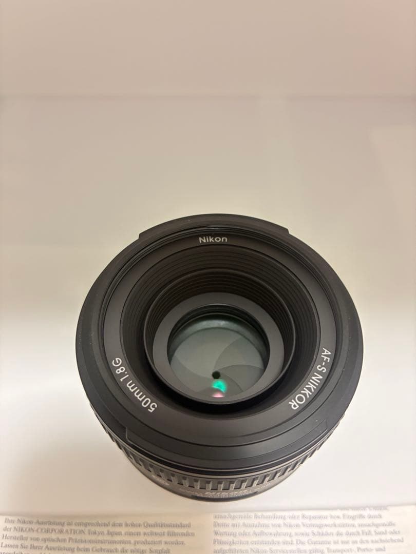美品　Nikon AF-S NIKKOR 50mm f/1.8G