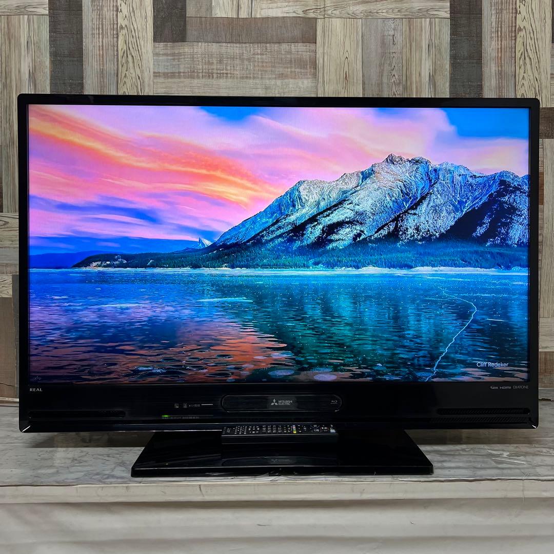 リクエスト価格全国送料込三菱電機40V型HDD1TB内蔵ブルーレイレコーダー搭載