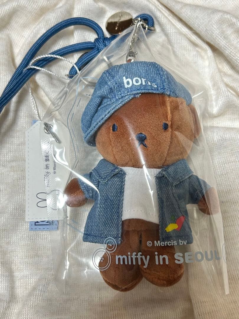 限定ショッパー付 ミッフィー ソウルデニム キーリング 3種セット 韓国