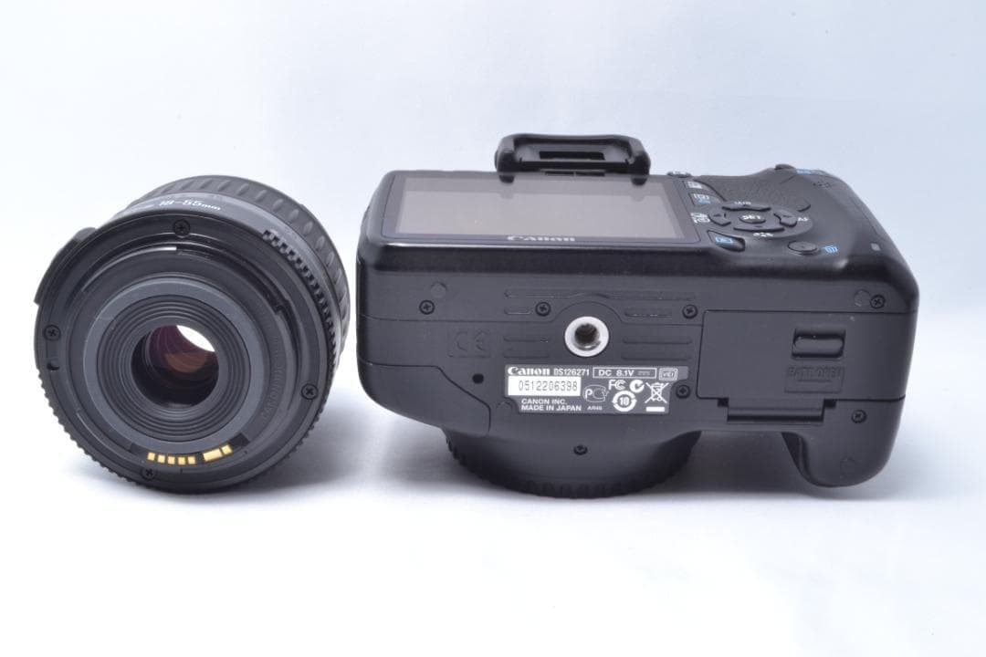 Wレンズセット！Canon Kiss X4 充実のセット内容 初期不良保障