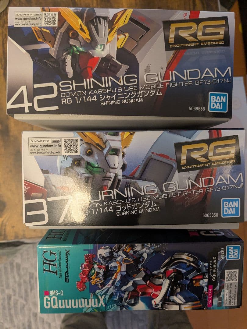 RG シャイニングガンダム & ゴッドガンダム gquuuuuux セット - メルカリ