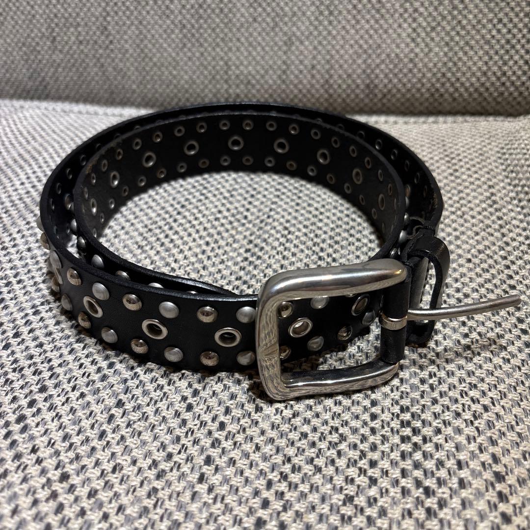 ISABEL MARANT スタッズ付きブラックベルト Zap Belt Woman black | ISABEL MARANT Official online store