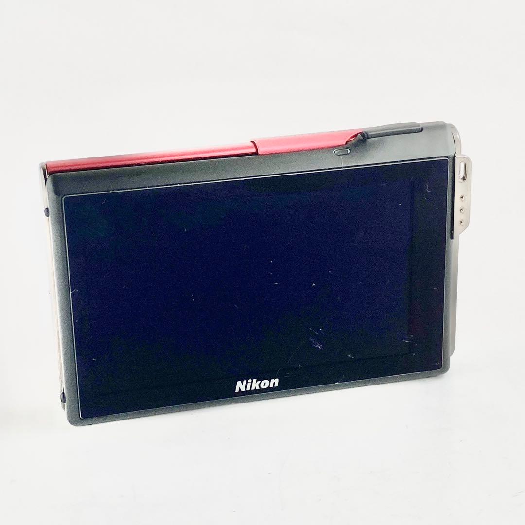 【作動確認済】Nikon Coolpix S80 レッド コンデジ【希少品】