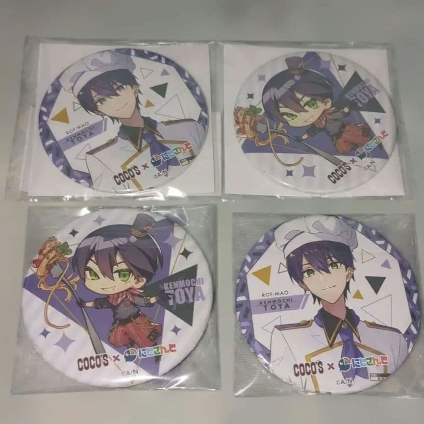 COCO'S × ROF-MAO 剣持刀也 缶バッジ - メルカリ