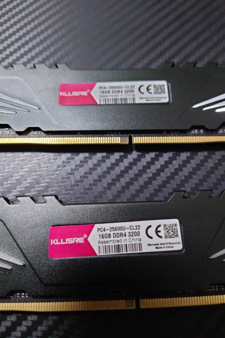 KLLISRE 32GB DDR4 メモリー3200MHz 16GB×2枚 #3
