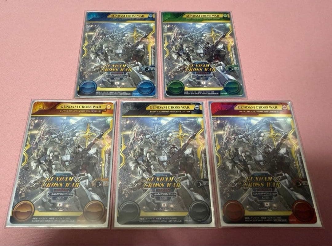 超希少 ガンダムクロスウォー JAPAN CHAMPIONSHIP 限定クルー - メルカリ