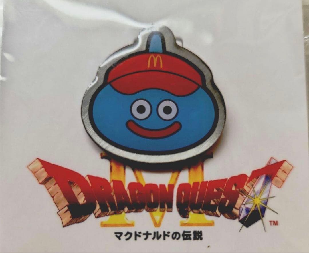 マクドナルド ドラゴンクエスト スライム ピンバッジ - メルカリ