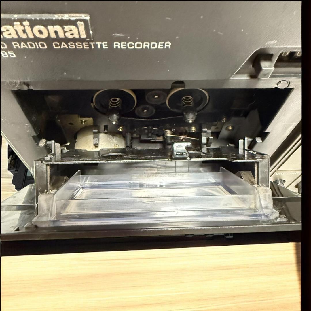 ☆希少 ビンテージ ナショナル RQ-585 6BAND ラジカセ 昭和 レトロ