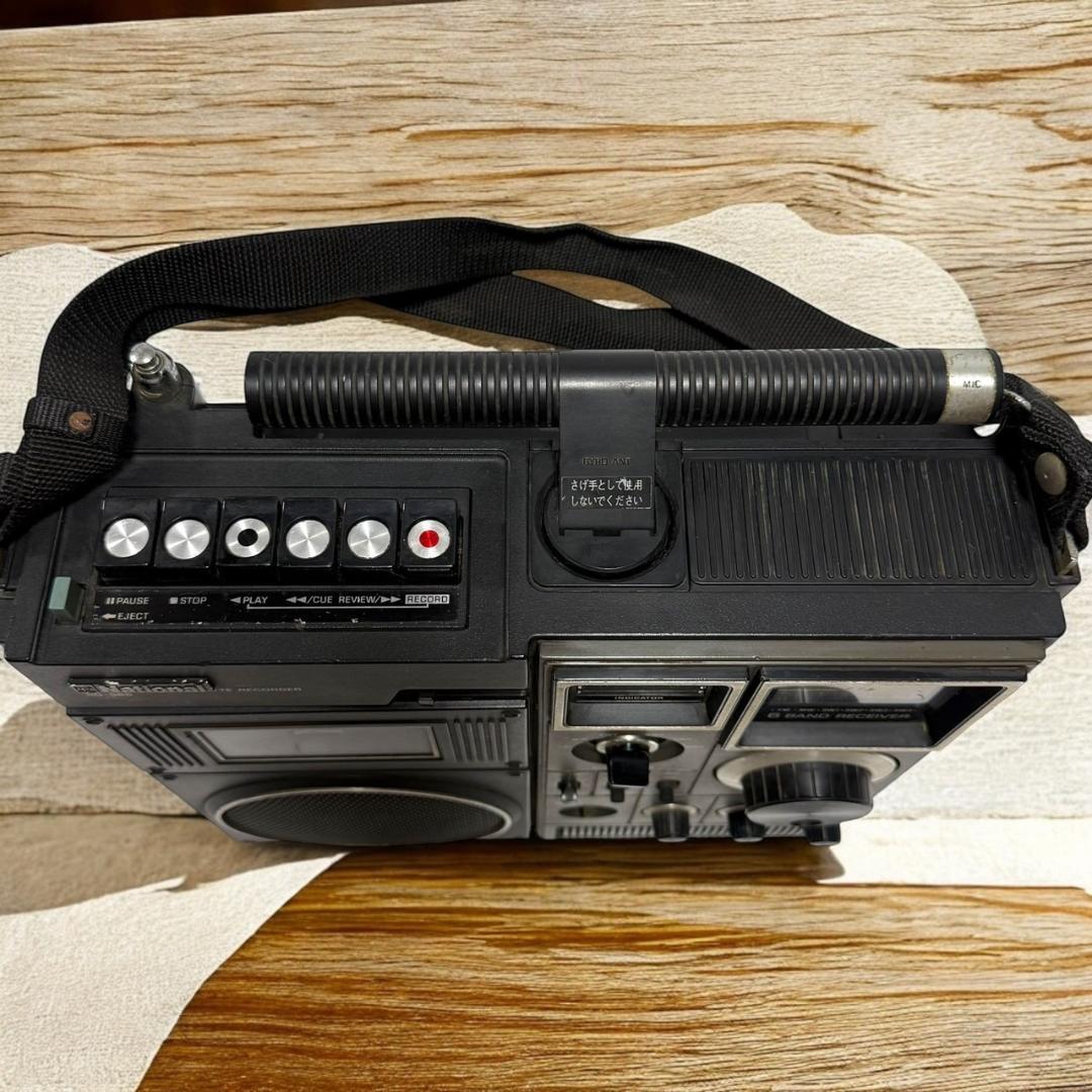 ☆希少 ビンテージ ナショナル RQ-585 6BAND ラジカセ 昭和 レトロ