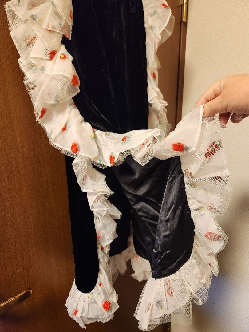 SIIILON♡フリル付き両横スリットスカート ウエストゴム - メルカリ