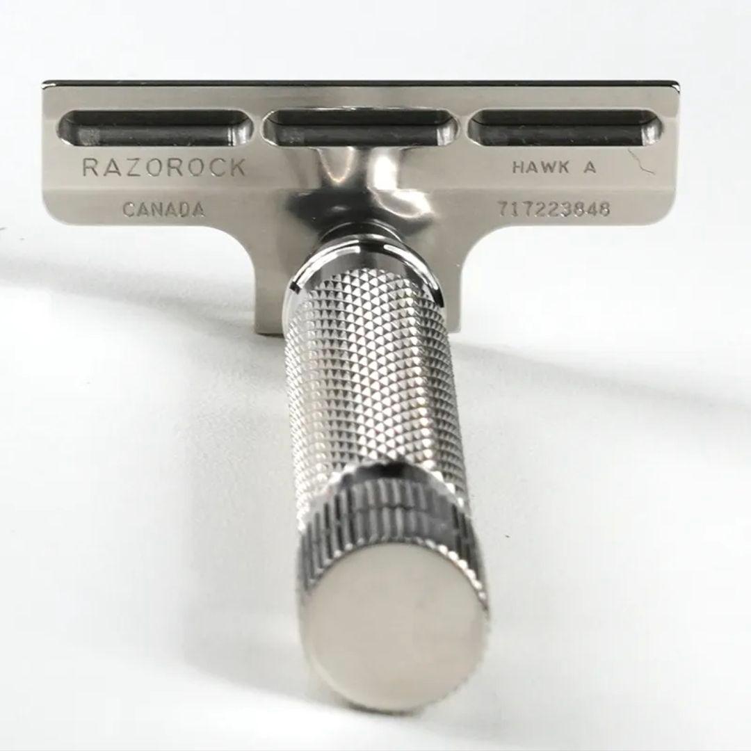 [新品] RazoRock HAWK \"A\" V3 両刃カミソリ