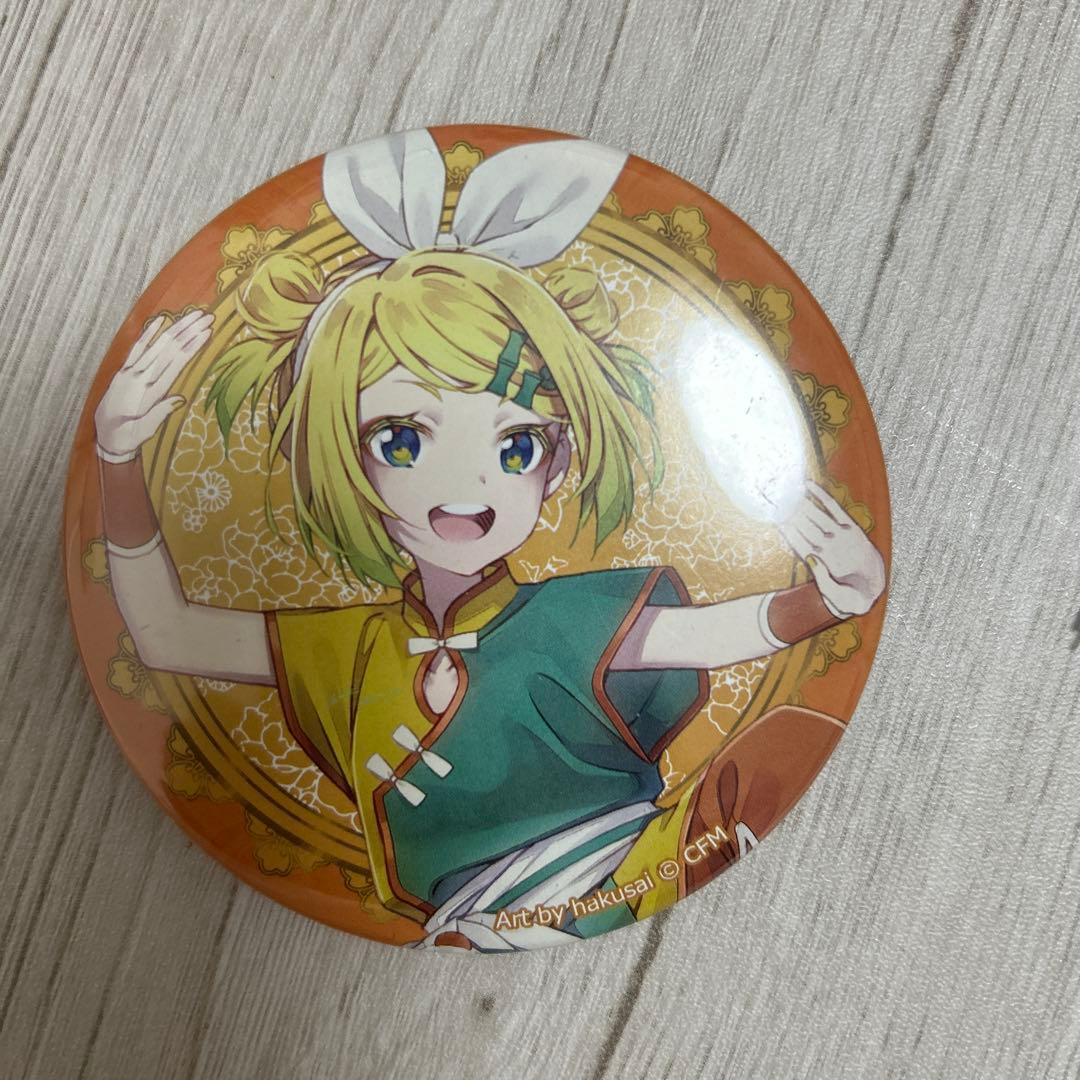 初音ミク・鏡音リン・巡音ルカ缶バッジセット - メルカリ