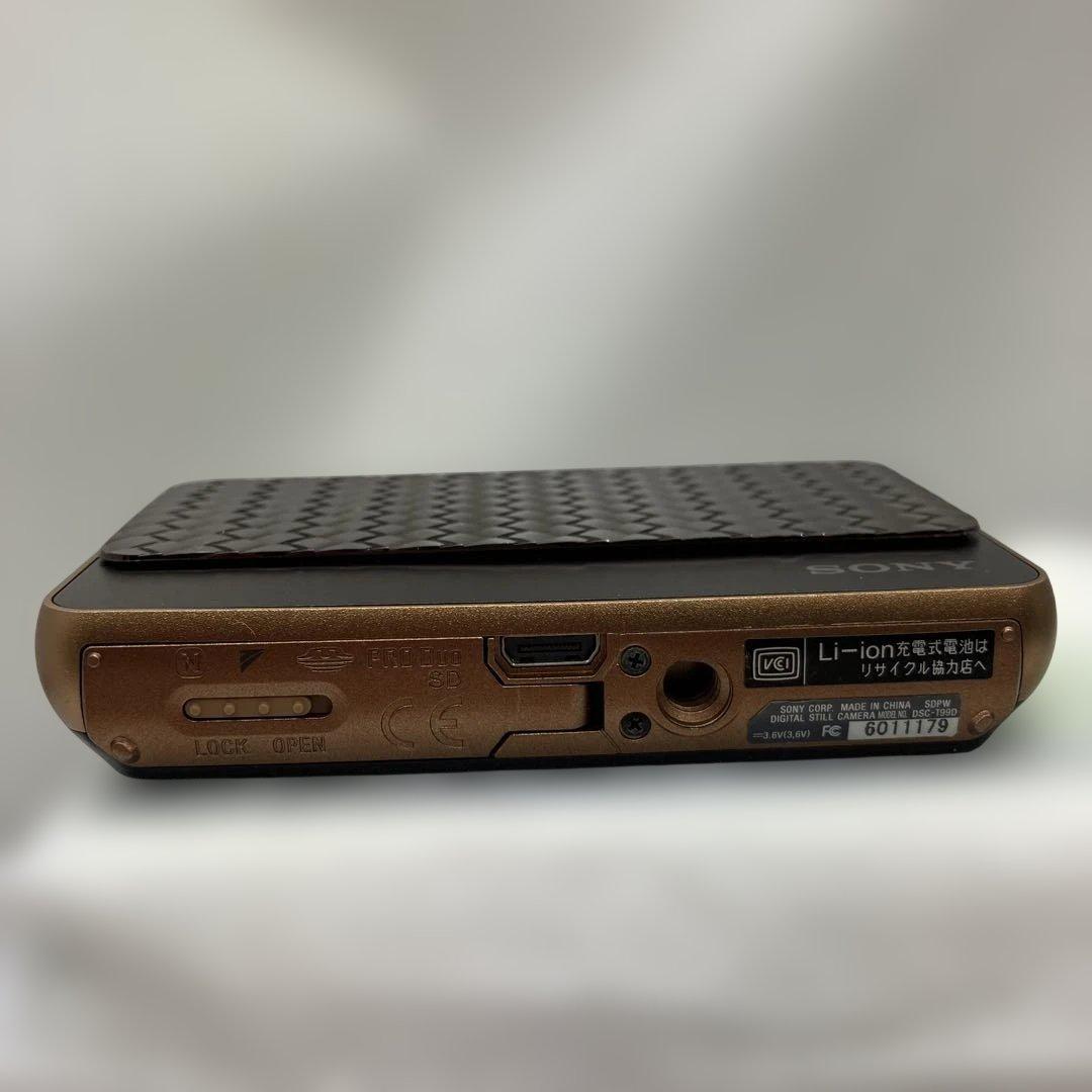 SONY Carl Zeiss DSC-T99D デジタルカメラ ブラウン