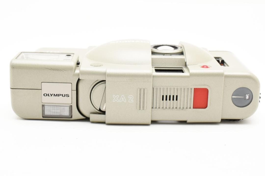 ■美品■ OLYMPUS XA2 グレー 希少カラー + Flash A11