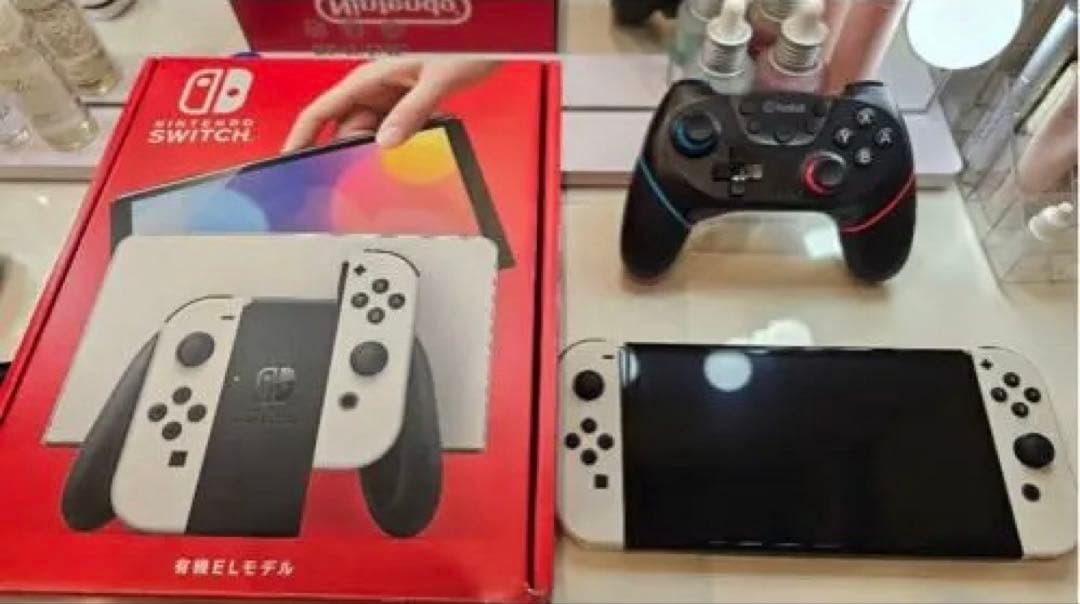 Nintendo Switch 有機ELモデル 本体＋おまけ Nintendo Switch 新モデル 新品 10/8発売 Switch(有機ELモデル) Joy