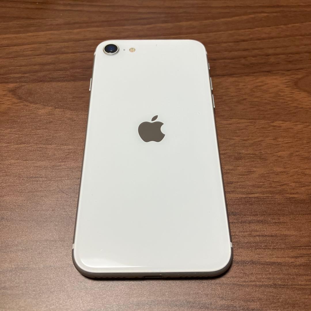 iPhoneSE2(第2世代) SIMフリー 64GB バッテリー容量90% 白 - メルカリ