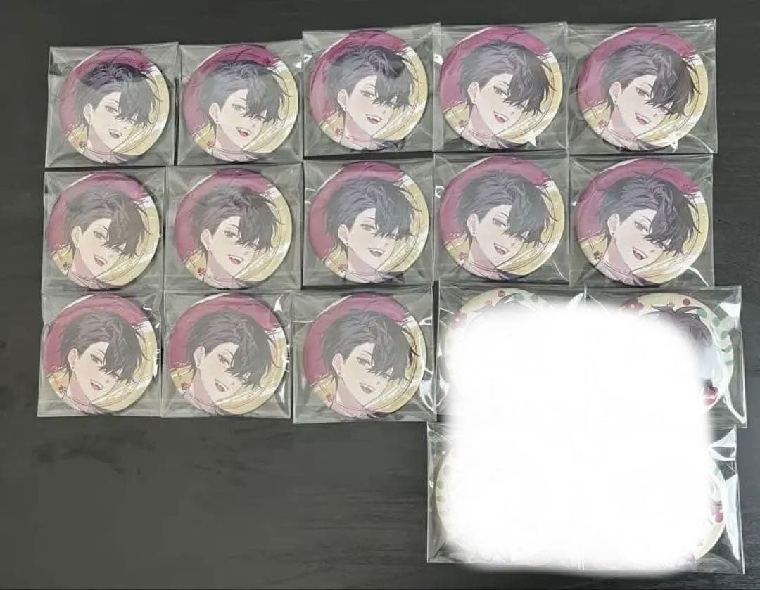 にじさんじ 佐伯イッテツ 2周年 2ndAnniversary 缶バッジ 缶バ