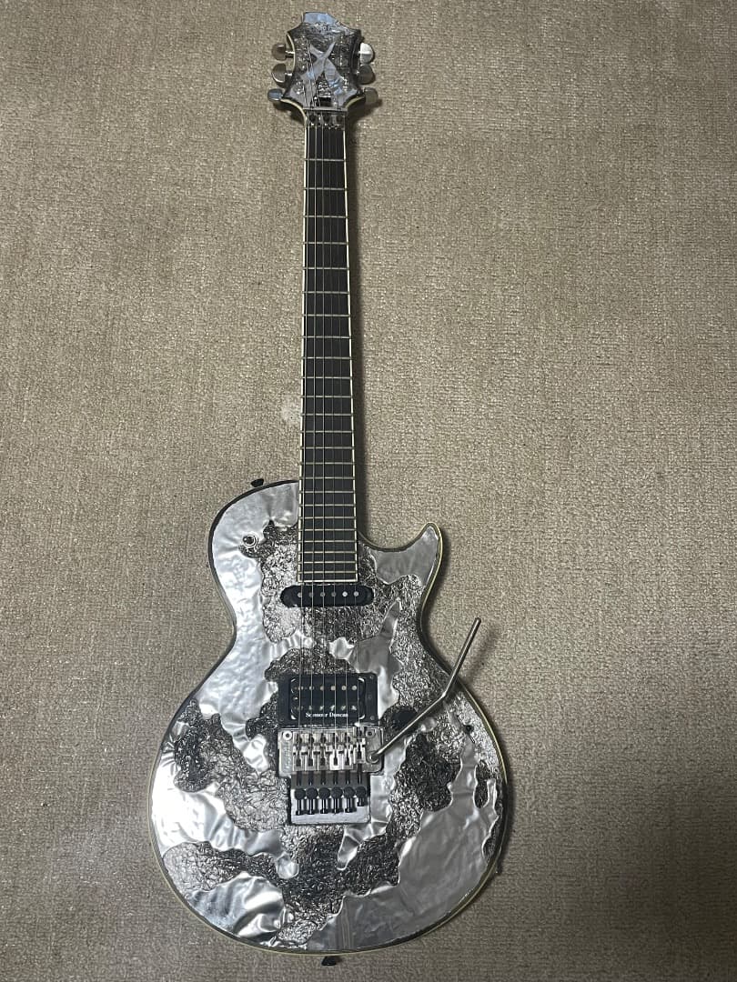 Edwards エクリプスS2風 sugizo ブリミク ESP ECLIPSE S-II BRILLIANT -MIXEDMEDIA- X JAPAN SUGIZO Signature