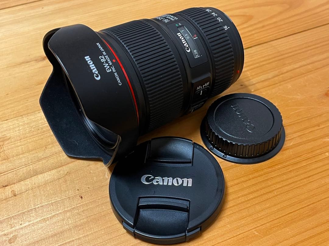 キヤノンEF16-35mm F4L IS USM 良品 プロテクトフィルター付き