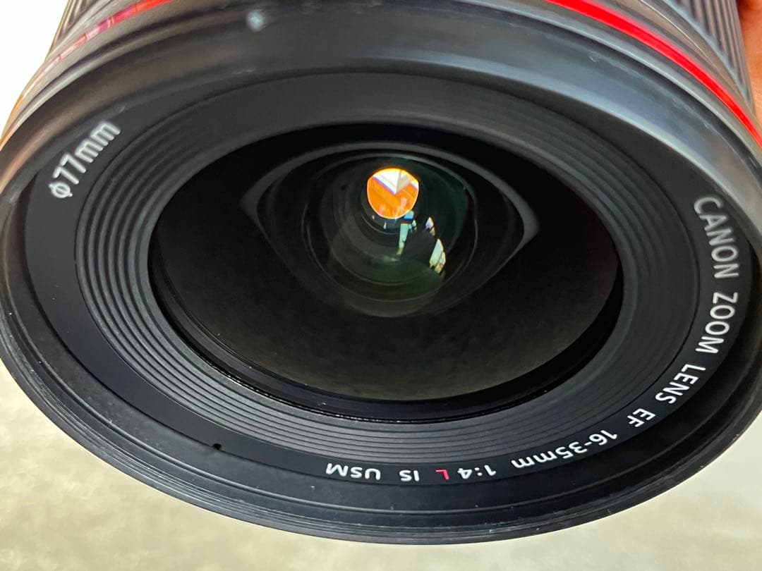 キヤノンEF16-35mm F4L IS USM 良品 プロテクトフィルター付き