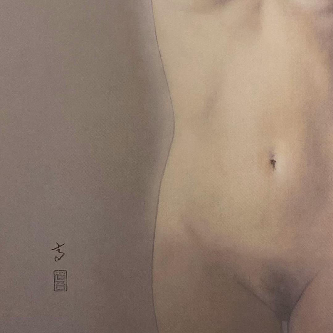 高塚省吾、【夏の朝】、希少な額装用画集画、新品高級額 額装付、状態良好