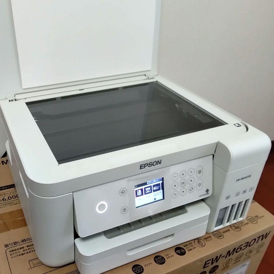 【極美品】エプソン EW-M630TW エコタンク搭載 印刷良好 元箱付き