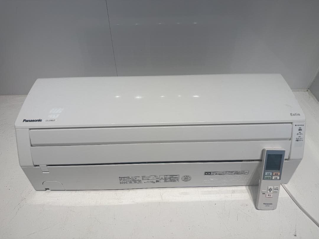 199　Panasonic　2019年製エアコン　6～8畳用 パナソニック エアコン エオリア 8畳用 CS－GX253D－W の
