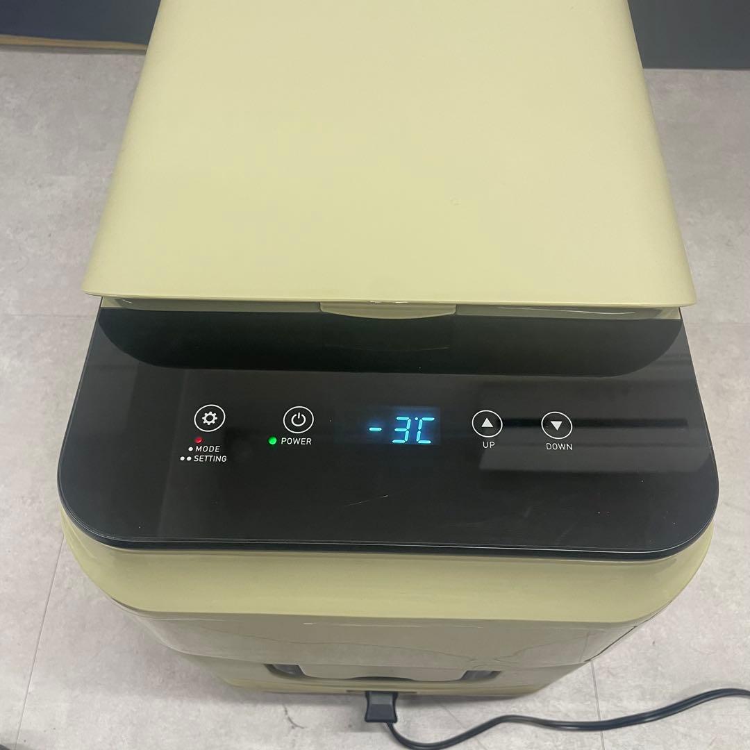 ポータブル冷蔵冷凍庫 26L 車載対応 温度調整可 動作品 o