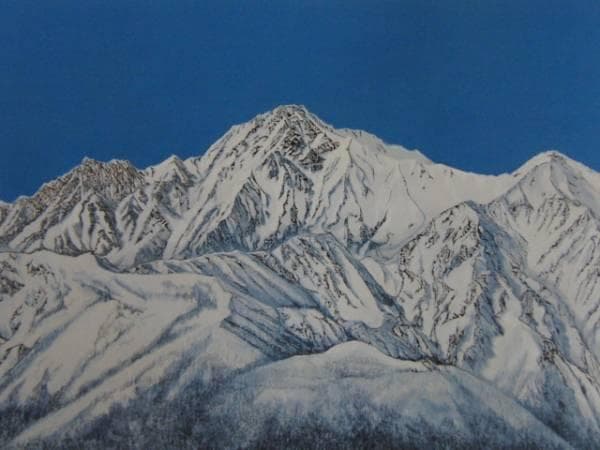 加山又造、雪晴れる、希少画集画、新品額装付、状態良好 - メルカリ