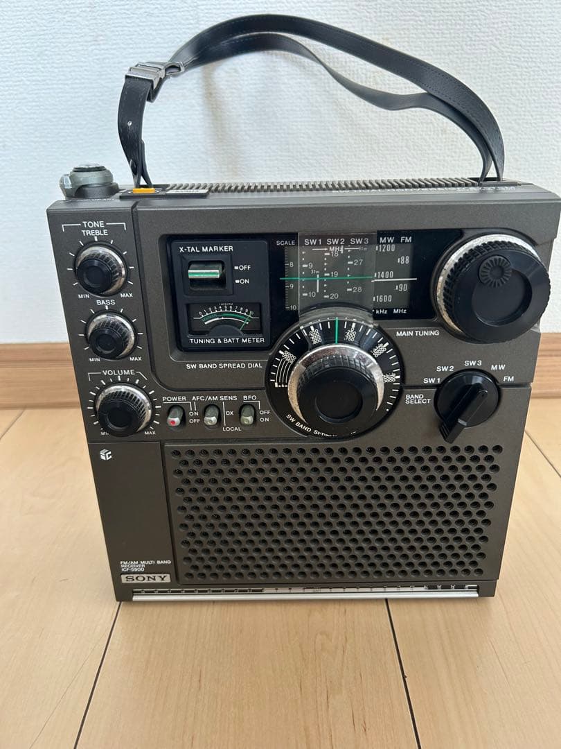 SONY ラジオ　ICF-5900 スカイセンサー5900 動作確認済み