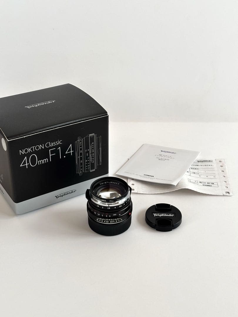 NOKTON Classic 40mm F1.4 SC VMマウント