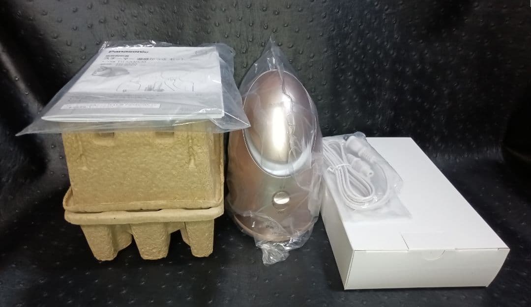 パナソニック スチーマー ナノケア 美顔器 温感かっさ ゴールド