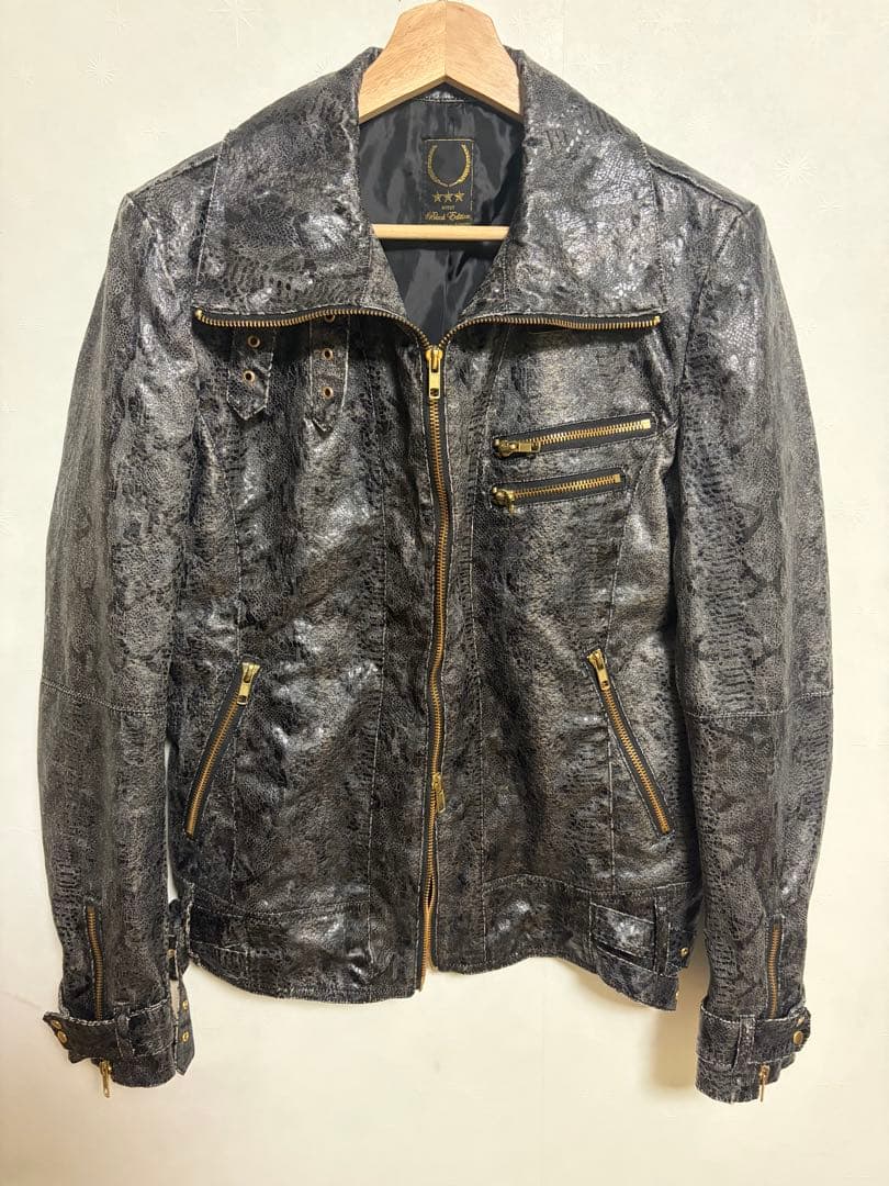 y2k archive vkei レザージャケット お兄系 ギャル 平成 - メルカリ