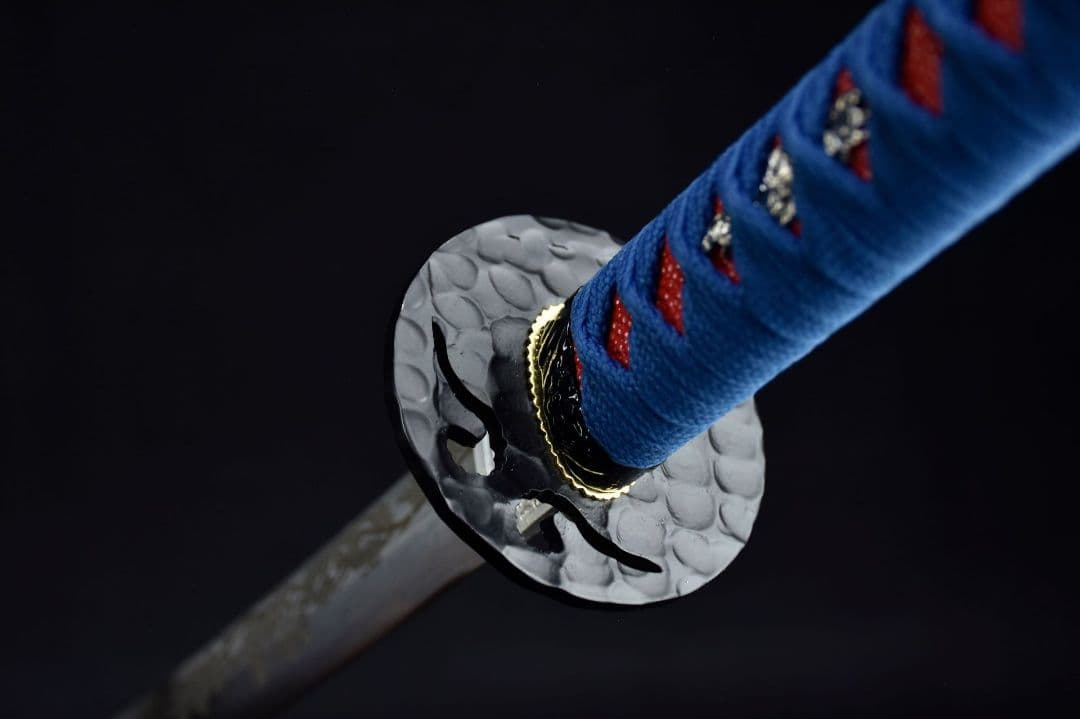 3019-武具 刀装具 日本刀 模造刀 居合刀 武士道 武蔵 鑑賞用 手鍛造