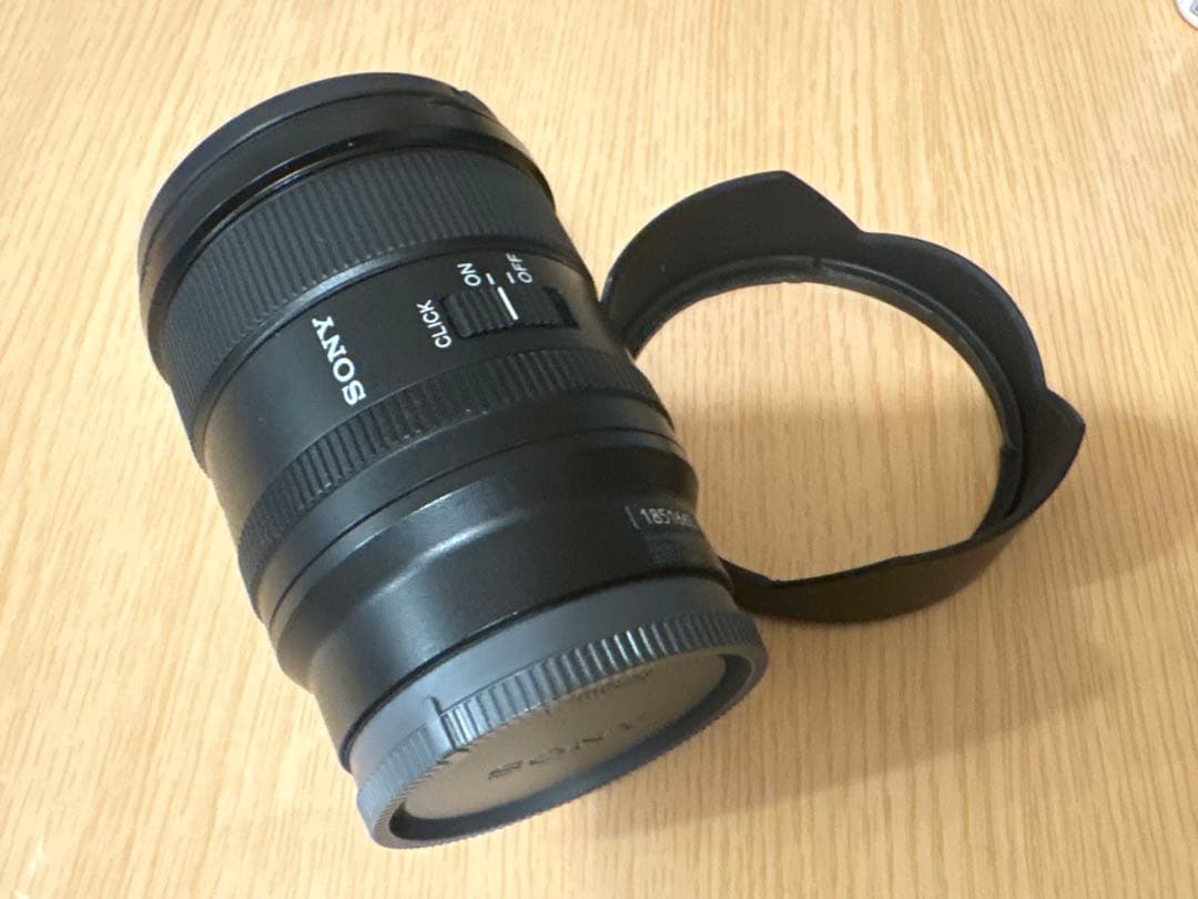 SONY FE 20mm f1.8 単焦点　SEL20F18G フィルター３枚