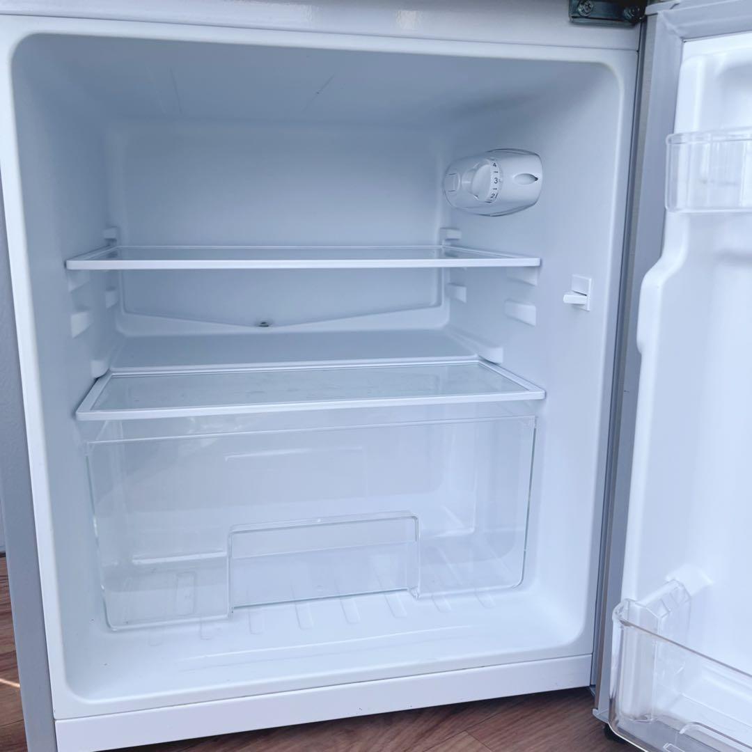 取付無料！安心のヤマダ電機！一人暮らし スタイリッシュシルバーコンパクト冷蔵庫！