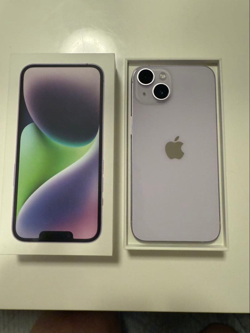 〈美品〉iPhone 14 128GB パープル