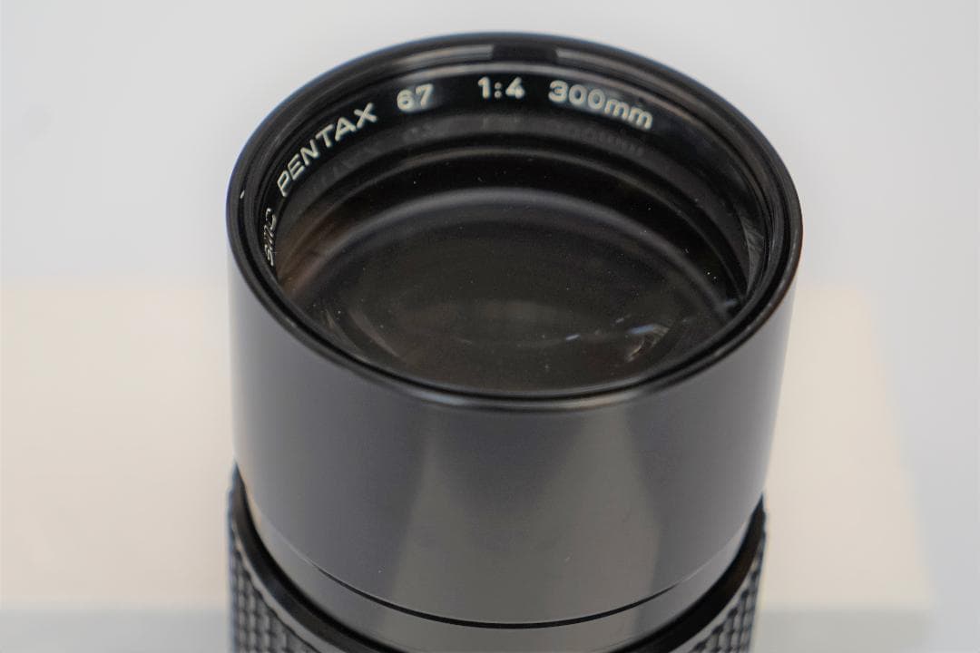 PENTAX 67 300MM F4　レンズ　カメラマウント付き