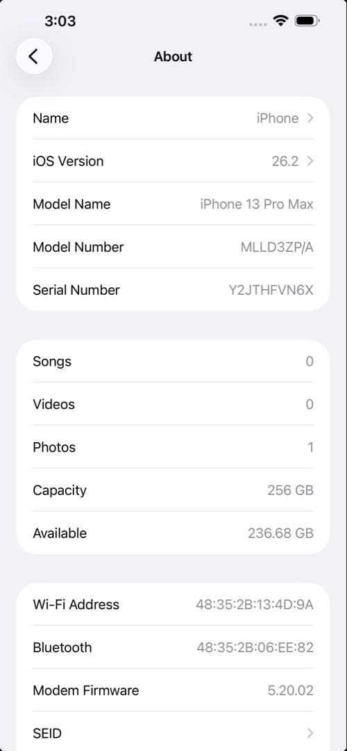 海外版 Apple iPhone 13 Pro Max 256GB SIMフリー
