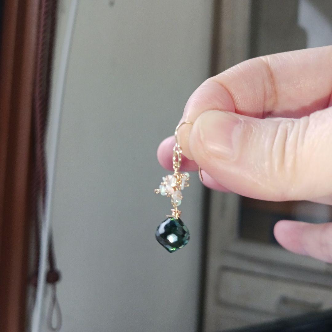 チャムチャム様冬色現品限り 薄雪色のピアス他14kgf - メルカリ