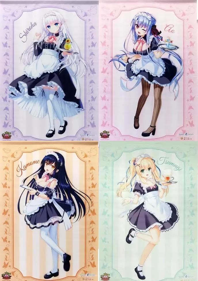 A2タペストリー　４本まとめ売り　ミックスガーデン Amazon.co.jp: アズールレーン×ミックスガーデン B2タペストリー