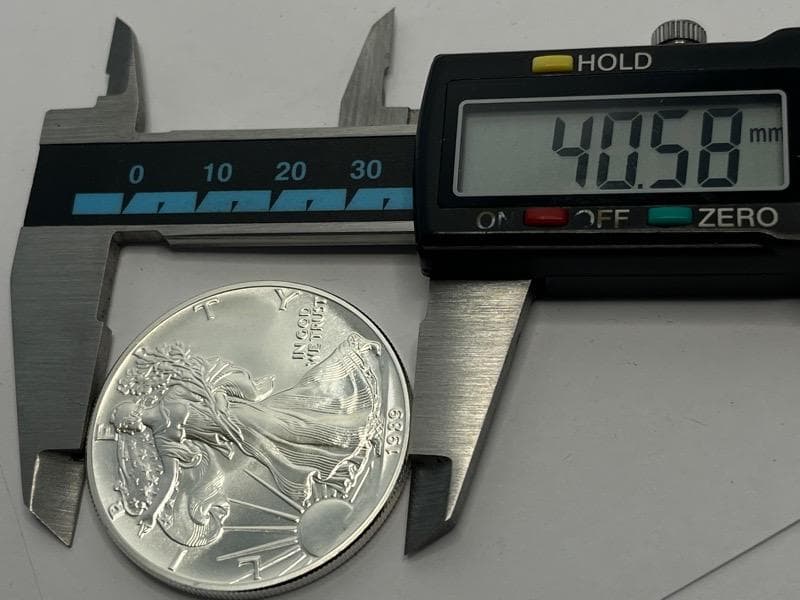 1989年「イーグル•ウォーキングリバティ」純銀1オンス銀貨 アメリカ