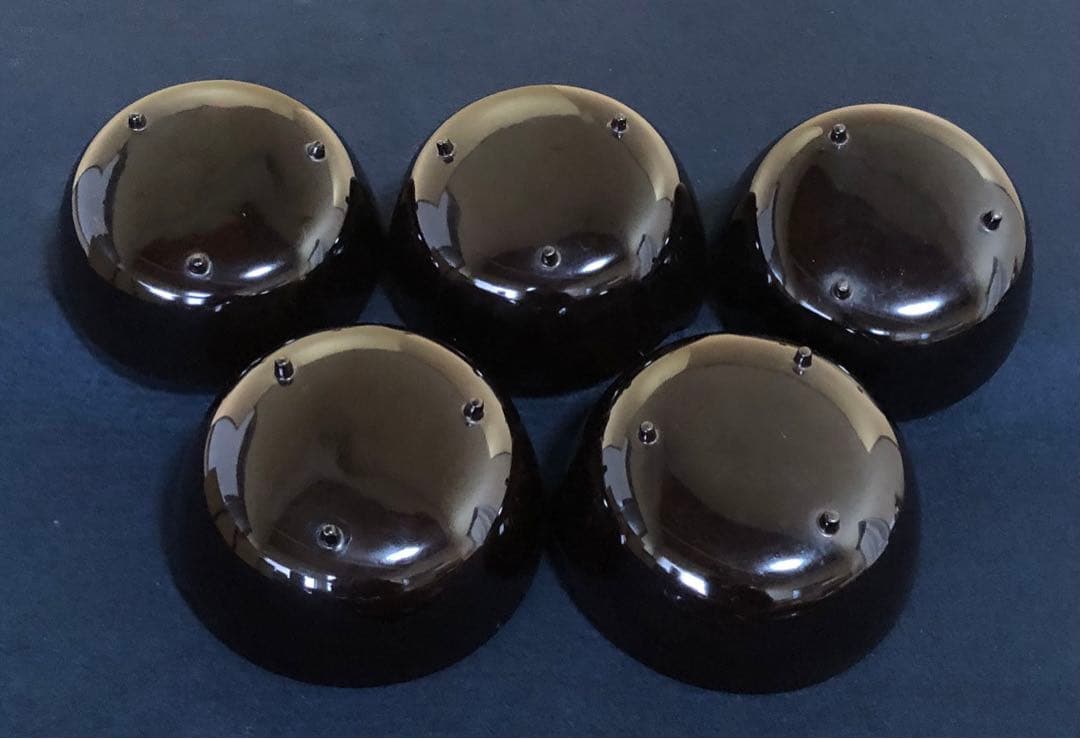 《レ》鍋型 吸物椀5客 多用椀 木製漆器 木箱　251127お1