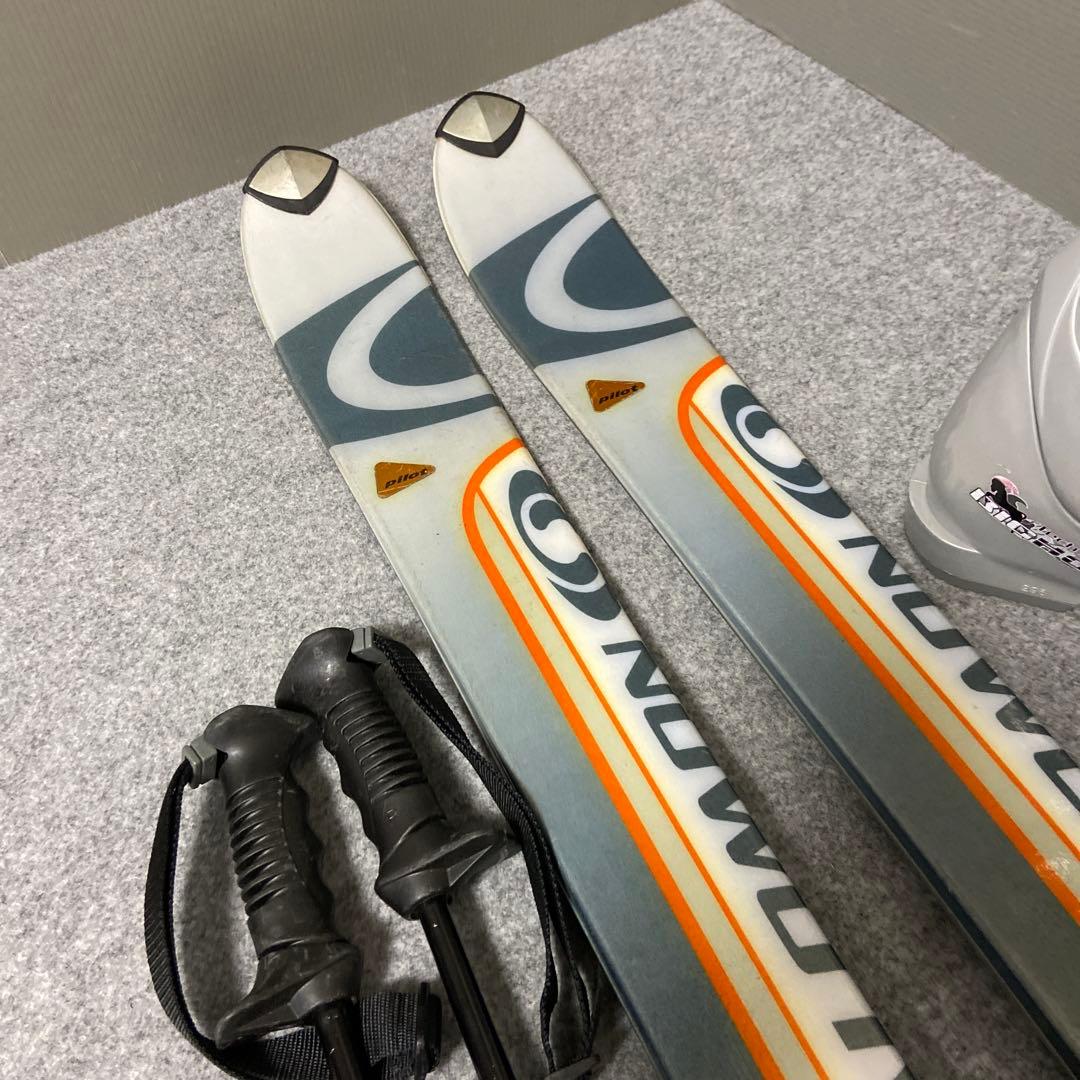 ★メンテナンス済　大人スキーセット 板150cm ブーツ24~24.5cm